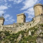 Historic Cathar castle of Foix in France