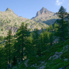 Mercantour National Park in the Maritime Alps, France