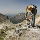 Hiker in the Pyrenees