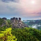Bastei viewpoint in Germany