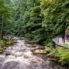 Bode Valley near Thale in Germany