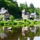 Bode Valley near Thale in Germany