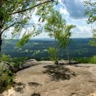 Plateau on Pfaffenstein in Germany