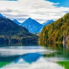 Schwansee Lake in Germany