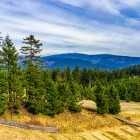 View of Brocken Mountain in Germany