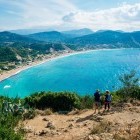 Agios Georgios beach in Corfu