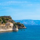 Old fortress in Corfu town