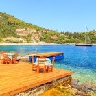 Seaside taverna in Corfu