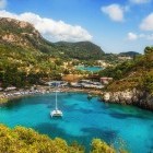Paleokastritsa Bay in Corfu