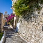 Pelekas Village in Corfu