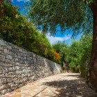 Stone pathway in Corfu