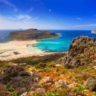 Balos beach on the Greek island of Crete