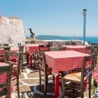 Greek taverna on the island of Alonissos