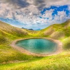 Grammos mountains and Gistova Lake