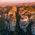 St. Stephen's Monastery in Kalambak, Greece