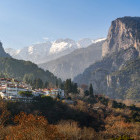 Mount Olympus and Litochoro in Greece
