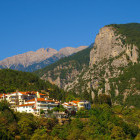 Mount Olympus and Litochoro in Greece