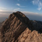 Mitikas Peak in Olympus National Park, Greece