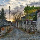 Papingo village in Greece