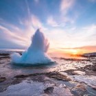 Strokkur geyser in Iceland