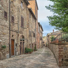 A street in Gambassi Terme. 