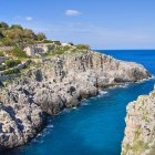 Santa Maria di Leuca in Puglia on the Salento Coast of Italy