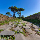 The ancient Appia Road in Rome.