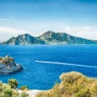 Capri from Massa Lubrense in Italy