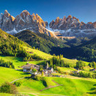Val di Funes Valley & Santa Maddalena in the Dolomites, Italy