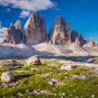 Tre Crime di Lavaredo in the Dolomites, Italy