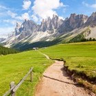 Dolomite mountains in Italy