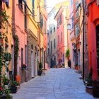 Street in Portovenere, Italy