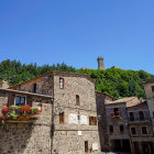 The medival town of Radicofani.