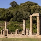 Ruins of Temple of Antas in Fluminimaggiore, Sardinia