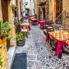 Castelsardo old town in Sardinia