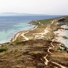 Peninsula on Sinis Loop trail in Sardinia