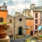A small Square in Montefiascone.