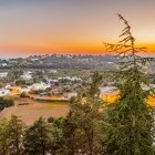 Sunset on the Itria Valley in Southern Italy
