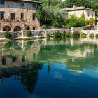 Thermal baths in Bahno Vignoni.