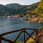 View to Bonassola in Italy