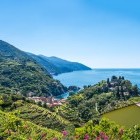 View towards Monterosso al Mare in Italy