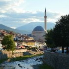 Prizren and Drin River in Kosovo