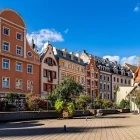 Square in Riga, Latvia