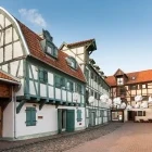 Old houses in Klaipeda, Lithuania