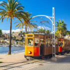 Tram in Port de Soller, Majorca