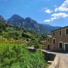 Walking trail in Port de Soller, Majorca.