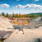 Ampitheatre in Bitola, North Macedonia