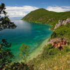Lake Ohrid in North Macedonia