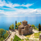 Jovan Kaneo church in Ohrid, North Macedonia