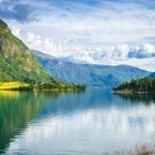 View of Sognefjord in Norway
